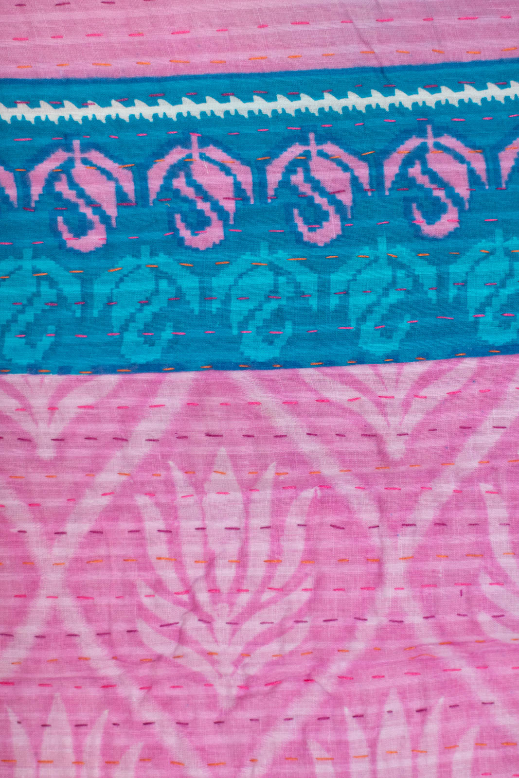 Treasure No. 4 Kantha Baby Blanket