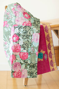 dignify Kantha Baby Blanket Quilt