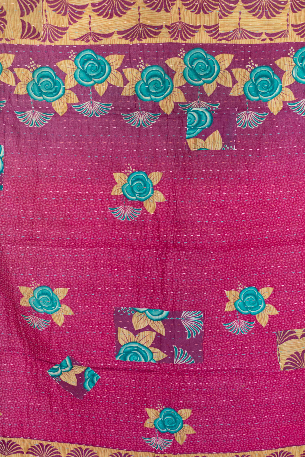 Treasure No. 6 Kantha Baby Blanket