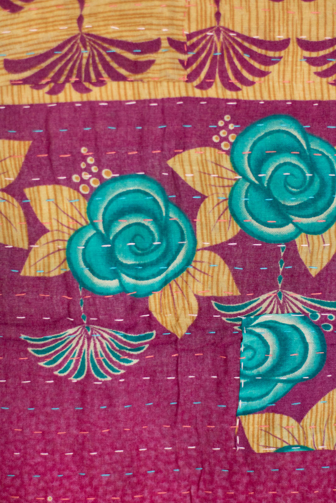 Treasure No. 6 Kantha Baby Blanket