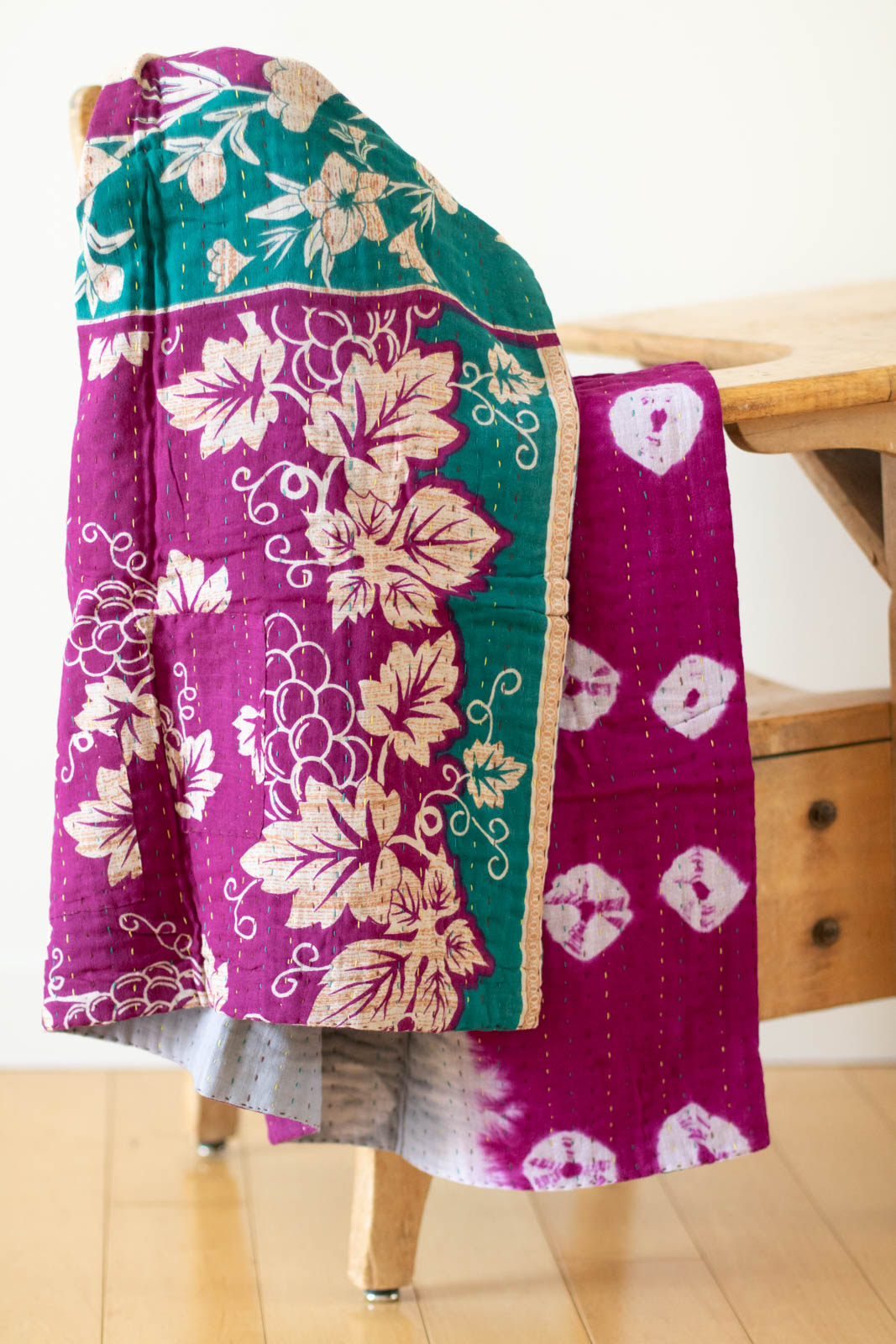 dignify Kantha Baby Blanket Quilt