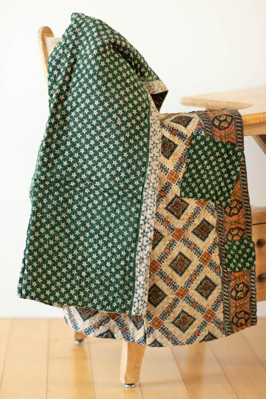 dignify Kantha Baby Blanket Quilt