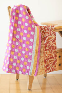 dignify Kantha Baby Blanket Quilt