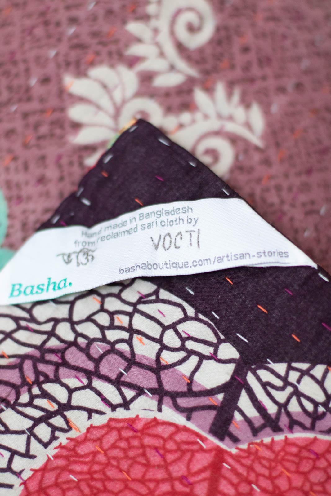 Little No. 2 Kantha Baby Blanket