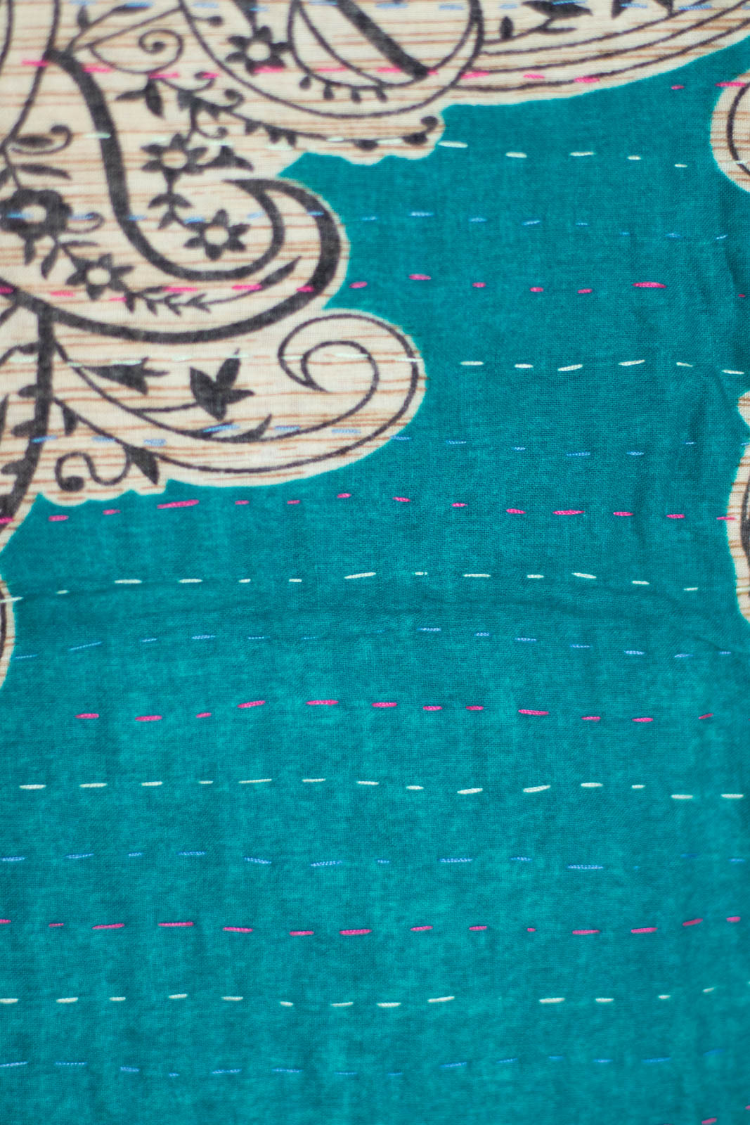 Lovely No. 9 Kantha Baby Blanket