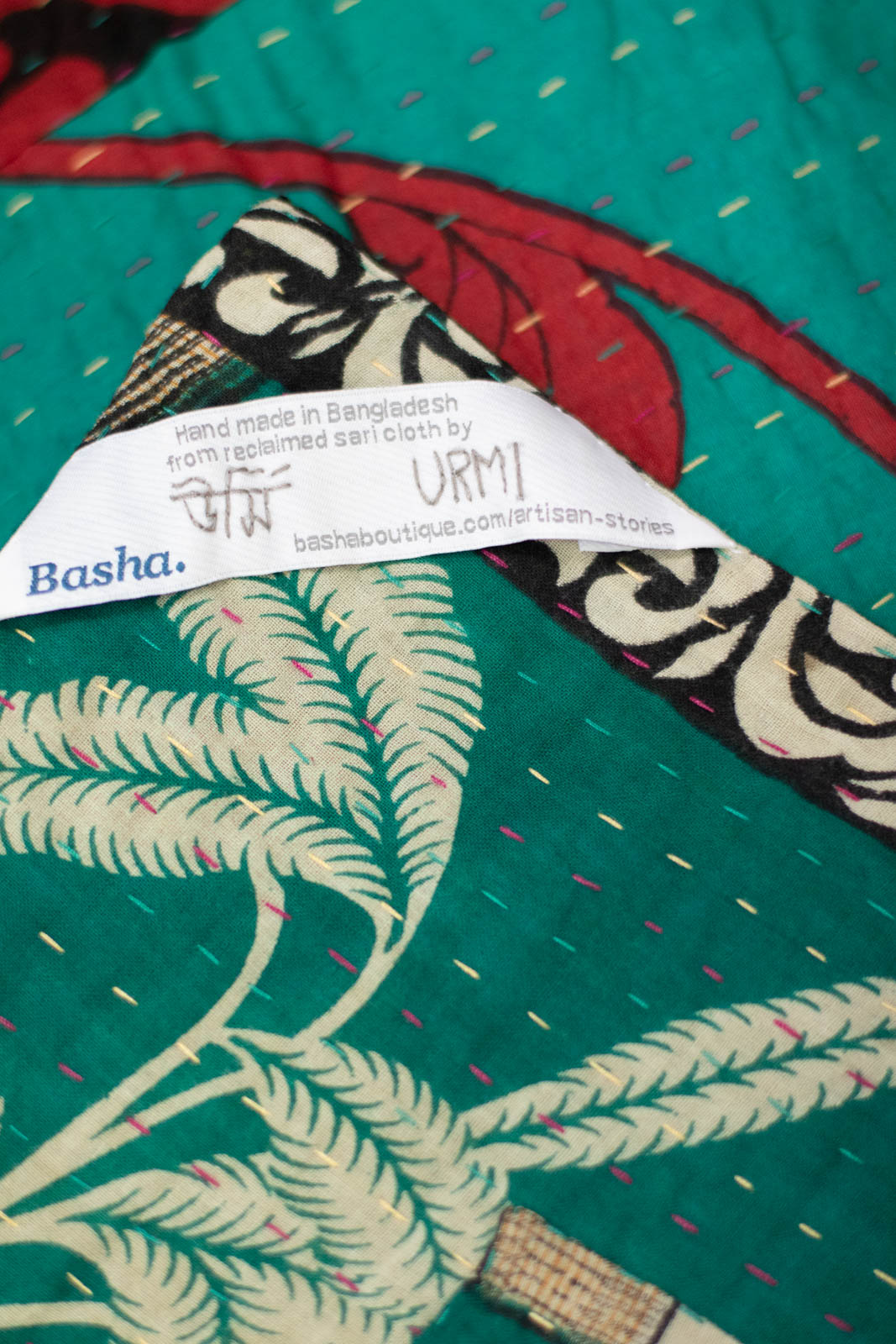 Vanquish Kantha Throw