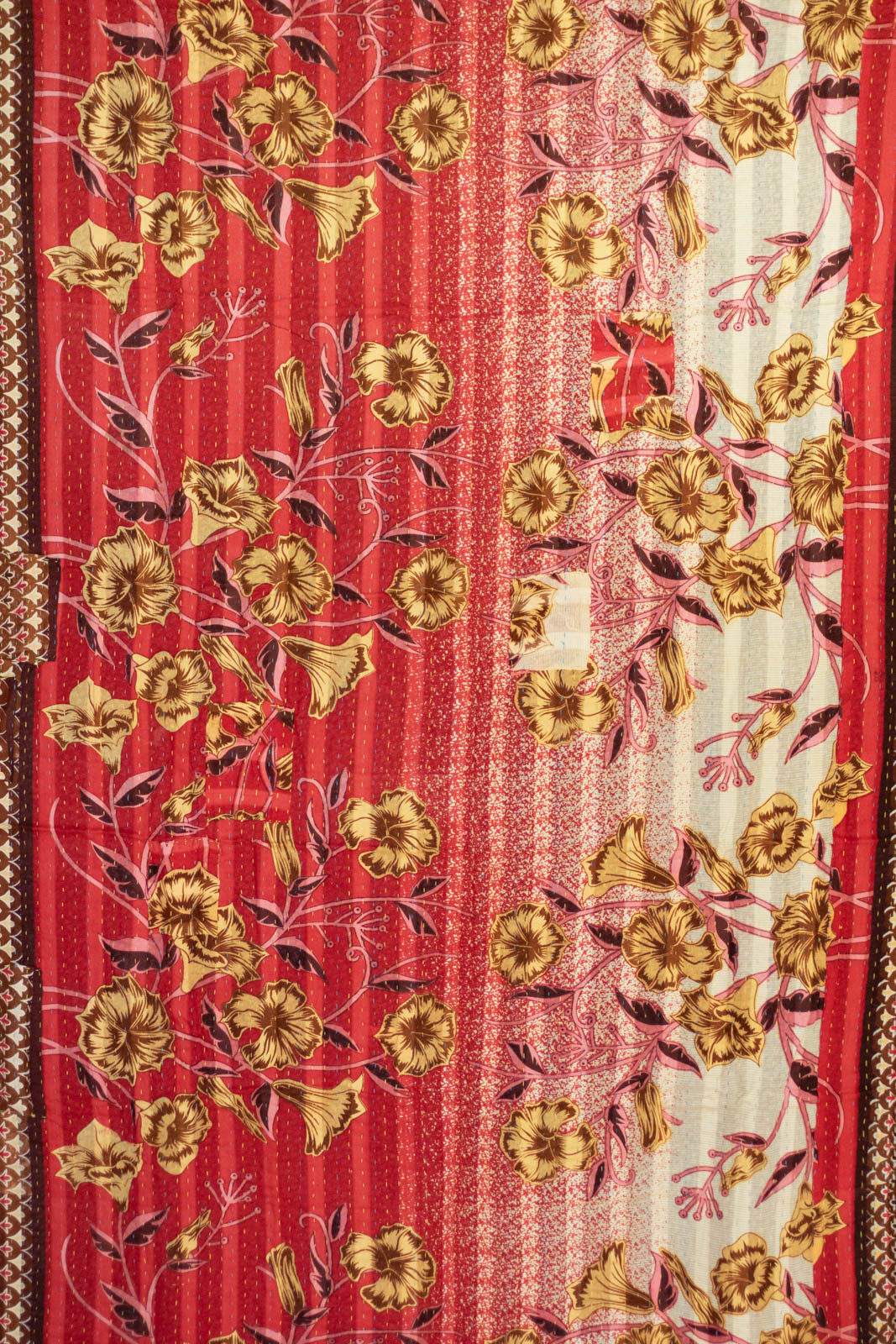 Drama Kantha Throw