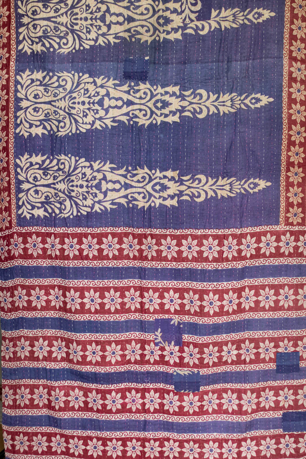 Energetic Kantha Throw