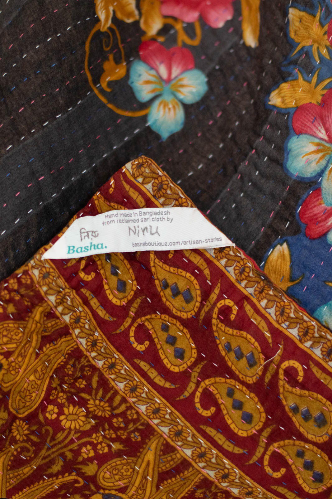 Attest Kantha Throw