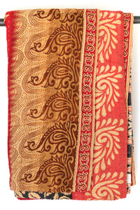 Kantha Throw Bed Quilt