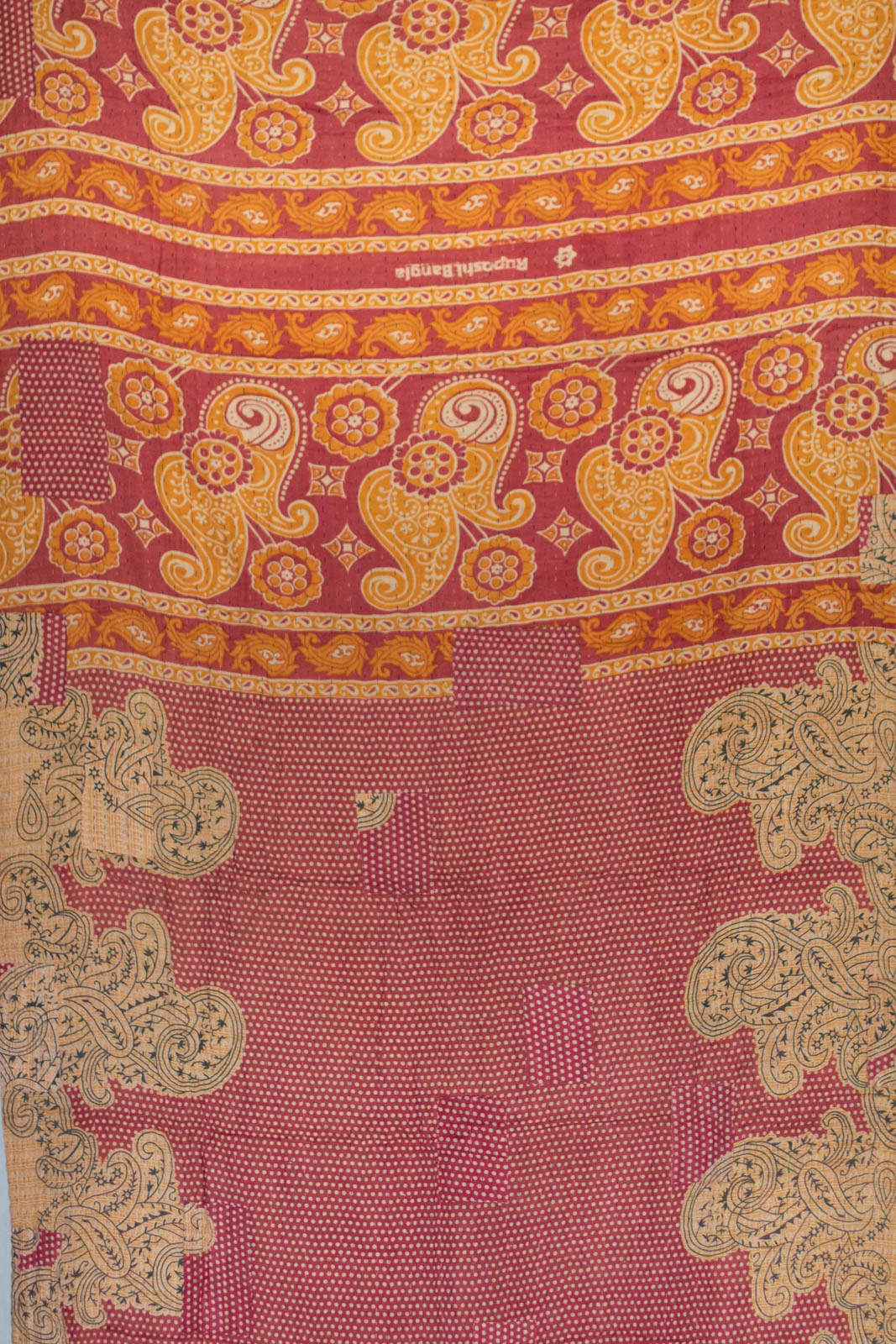 Abundant Kantha Throw