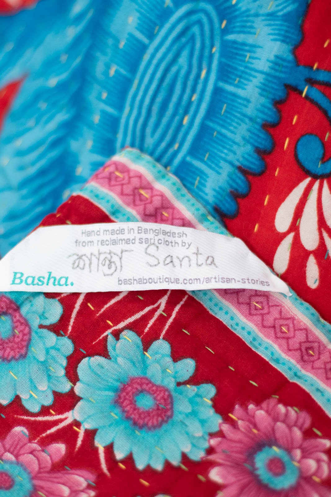 Market Kantha Throw