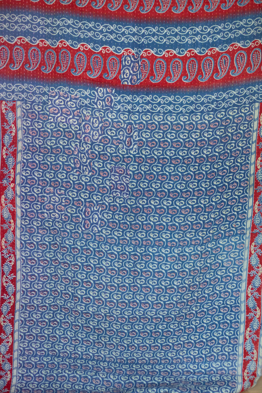 Renaissance Kantha Throw