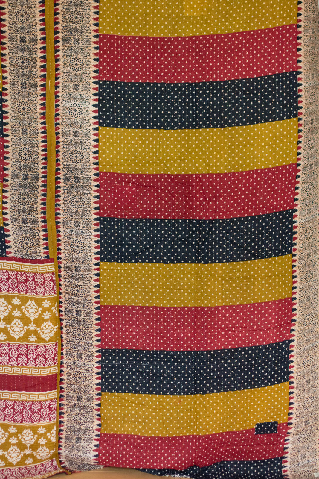 August No. 4 Kantha Large Throw