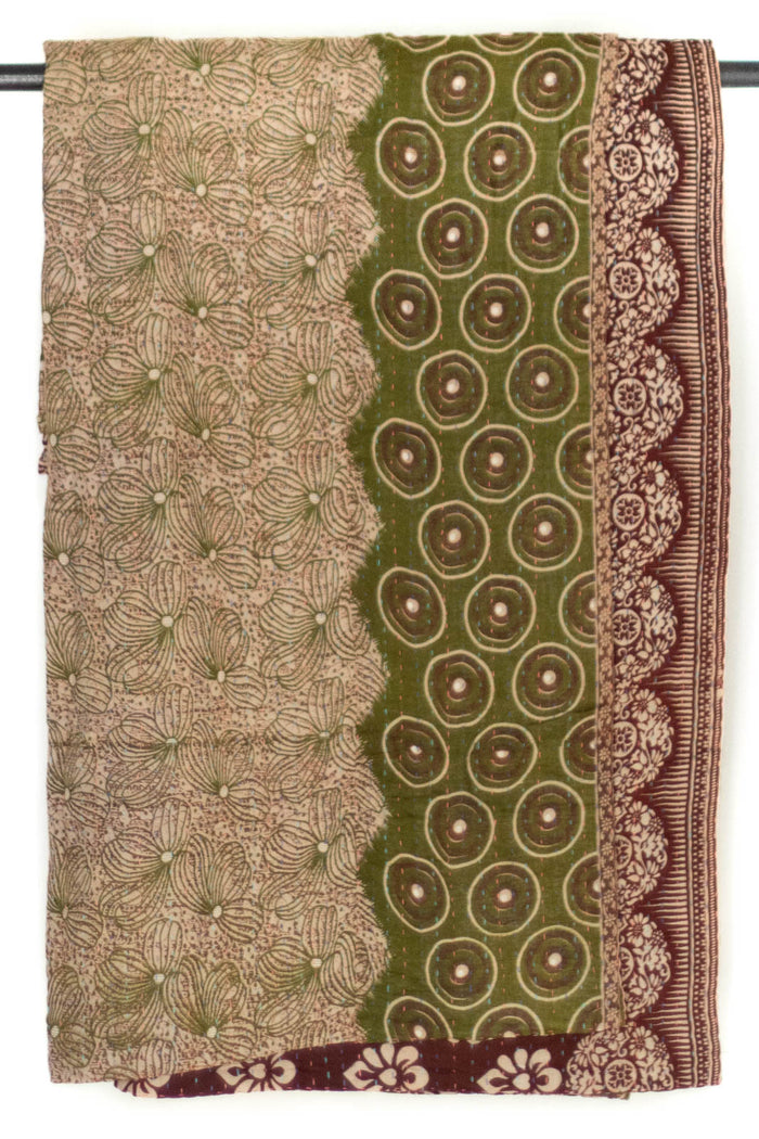 Kantha Extra Large 80" Throw