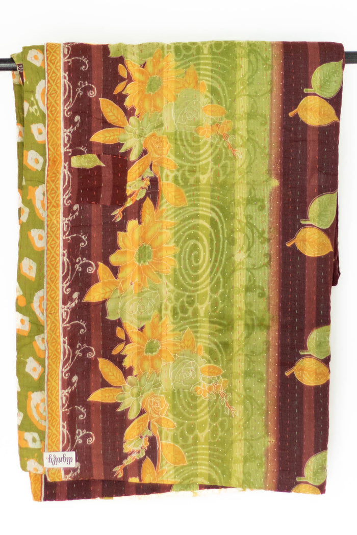 Kantha Extra Large 80" Throw