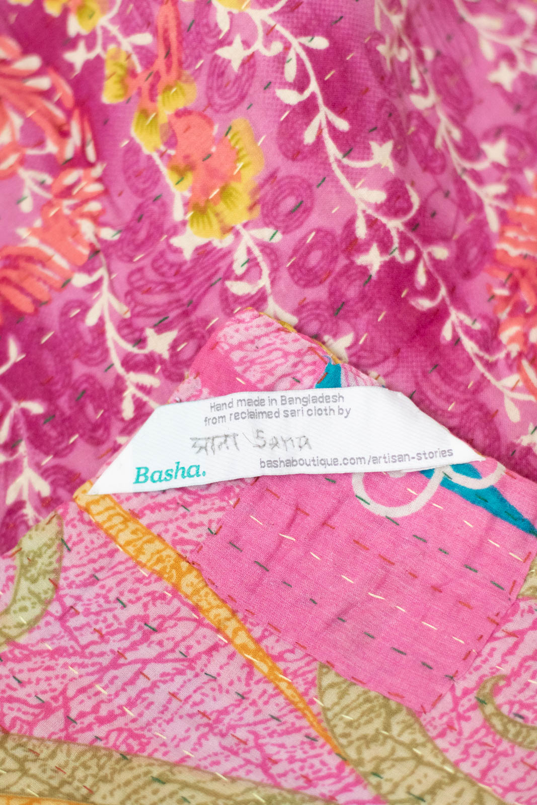 Nice No. 4 Kantha Mini Blanket