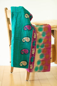 dignify Kantha Baby Blanket Quilt