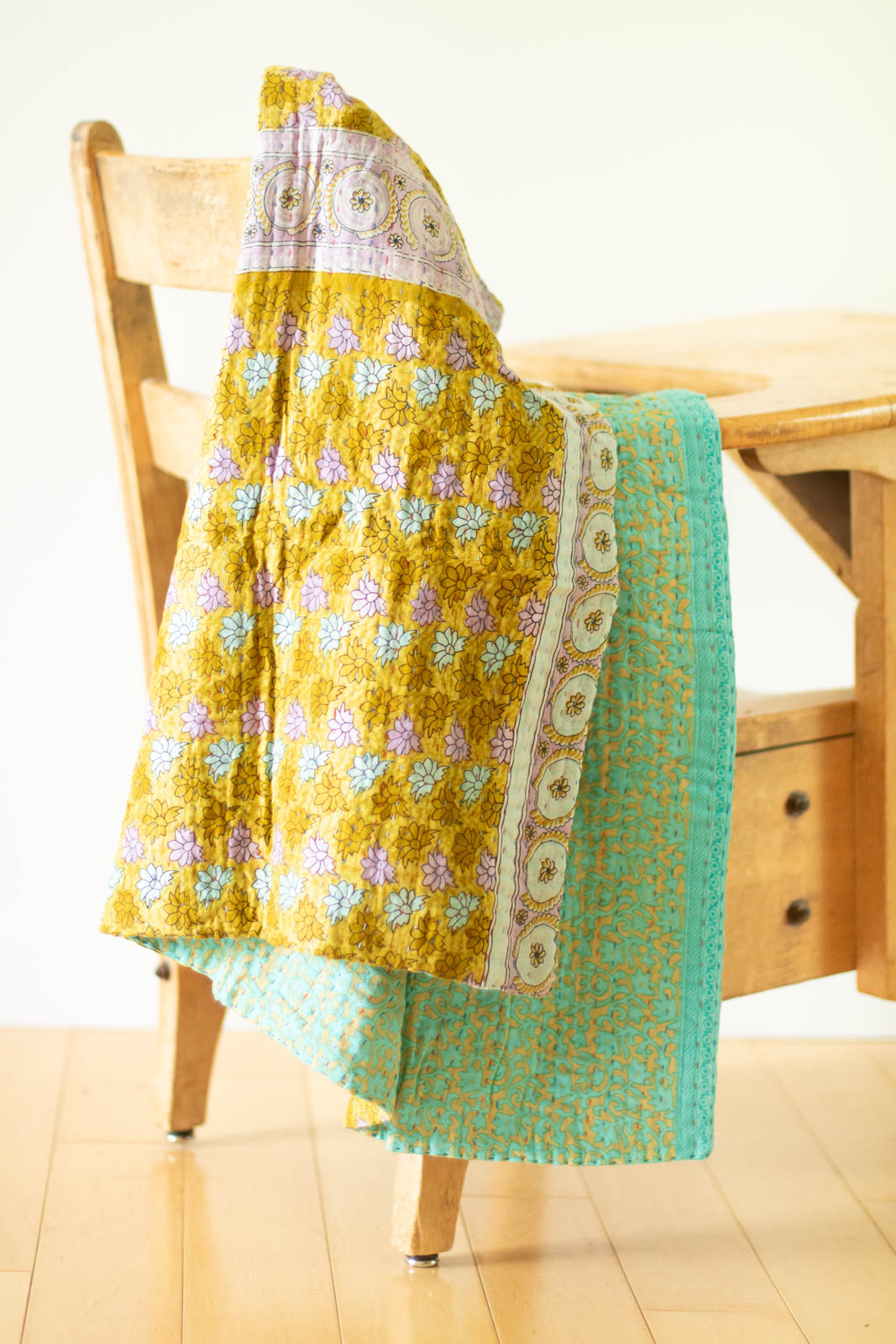 dignify Kantha Baby Blanket Quilt