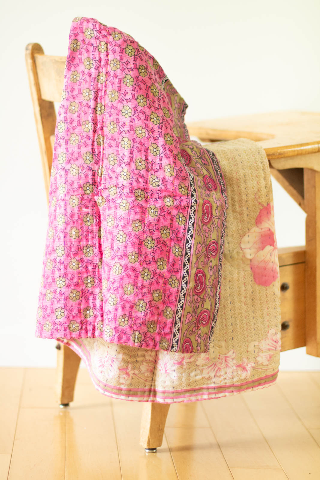 dignify Kantha Baby Blanket Quilt