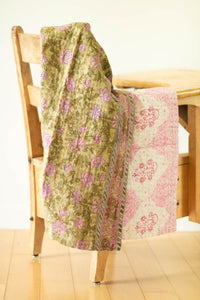 dignify Kantha Baby Blanket Quilt