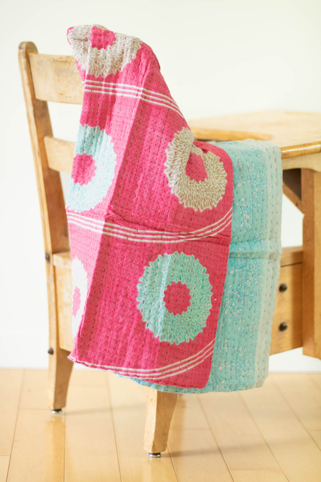 dignify Kantha Baby Blanket Quilt