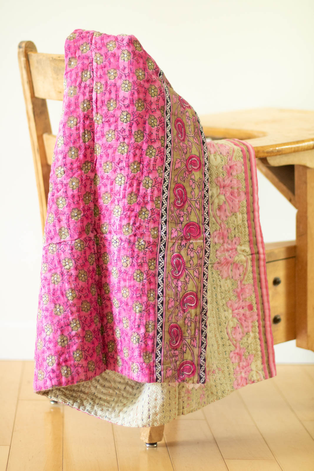 dignify Kantha Baby Blanket Quilt