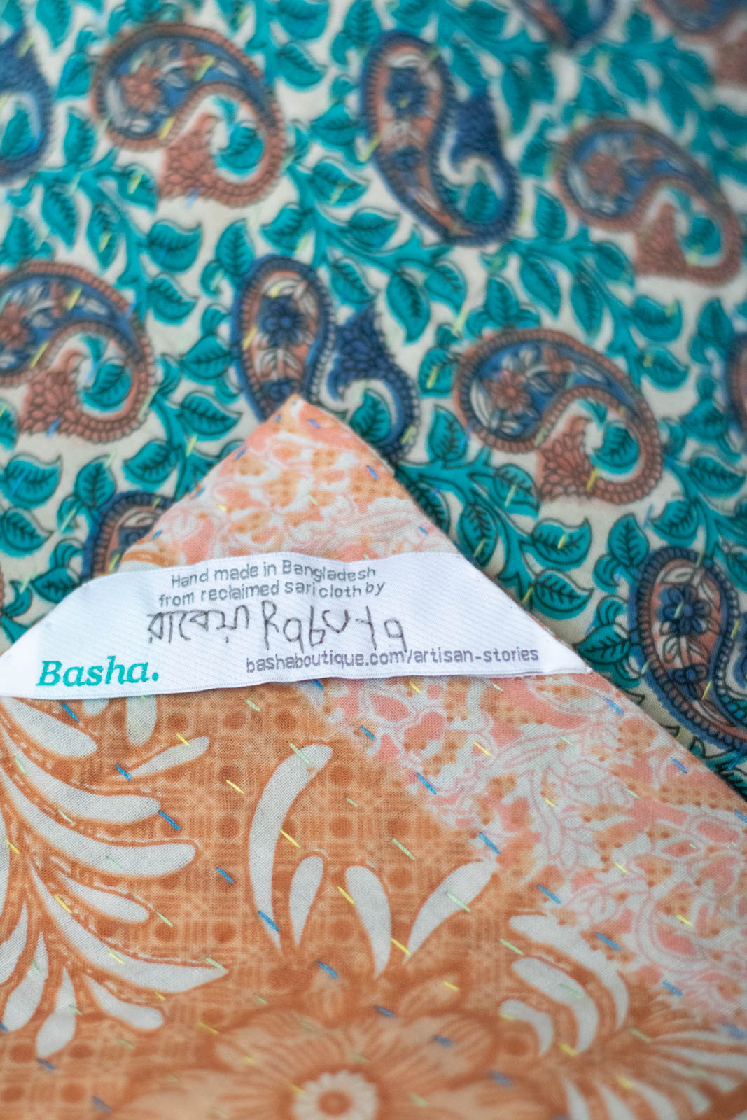 Darling No. 6 Kantha Mini Blanket