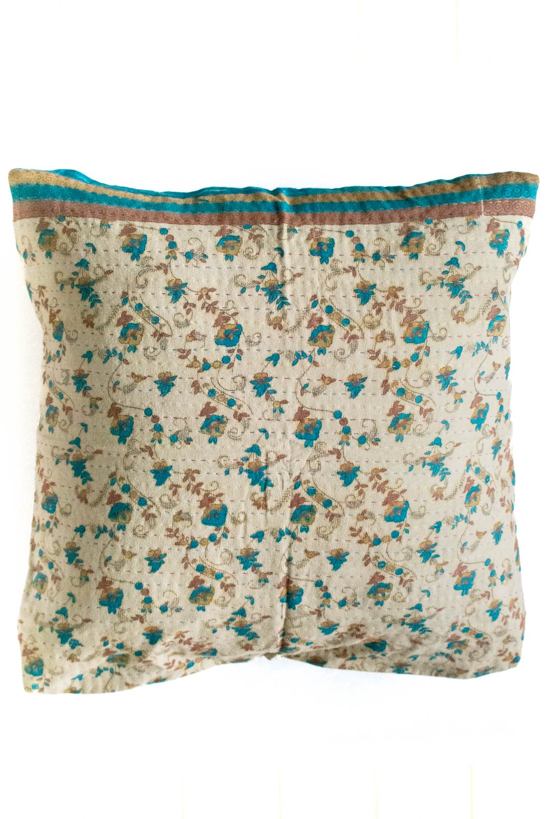 Care no. 2 Kantha Pillow Cover