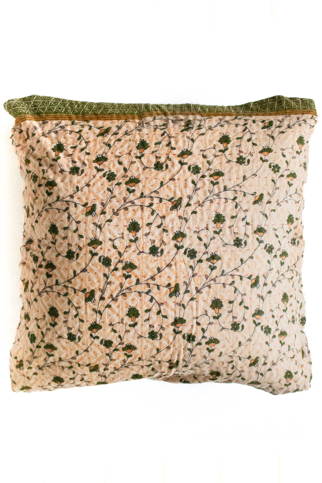 Care no. 3 Kantha Pillow Cover