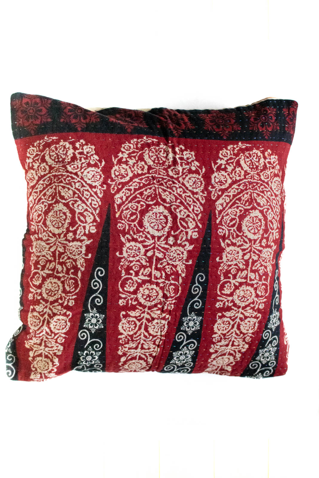 Care no. 6 Kantha Pillow Cover