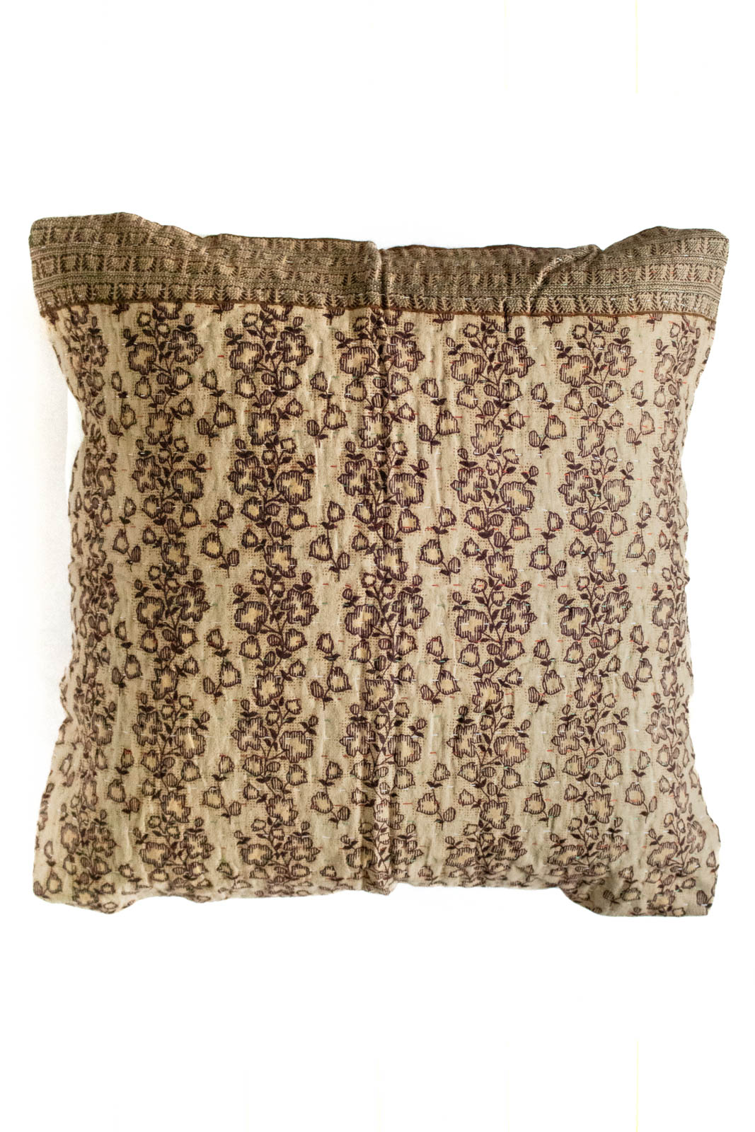 Dignity no. 6 Kantha Pillow Cover