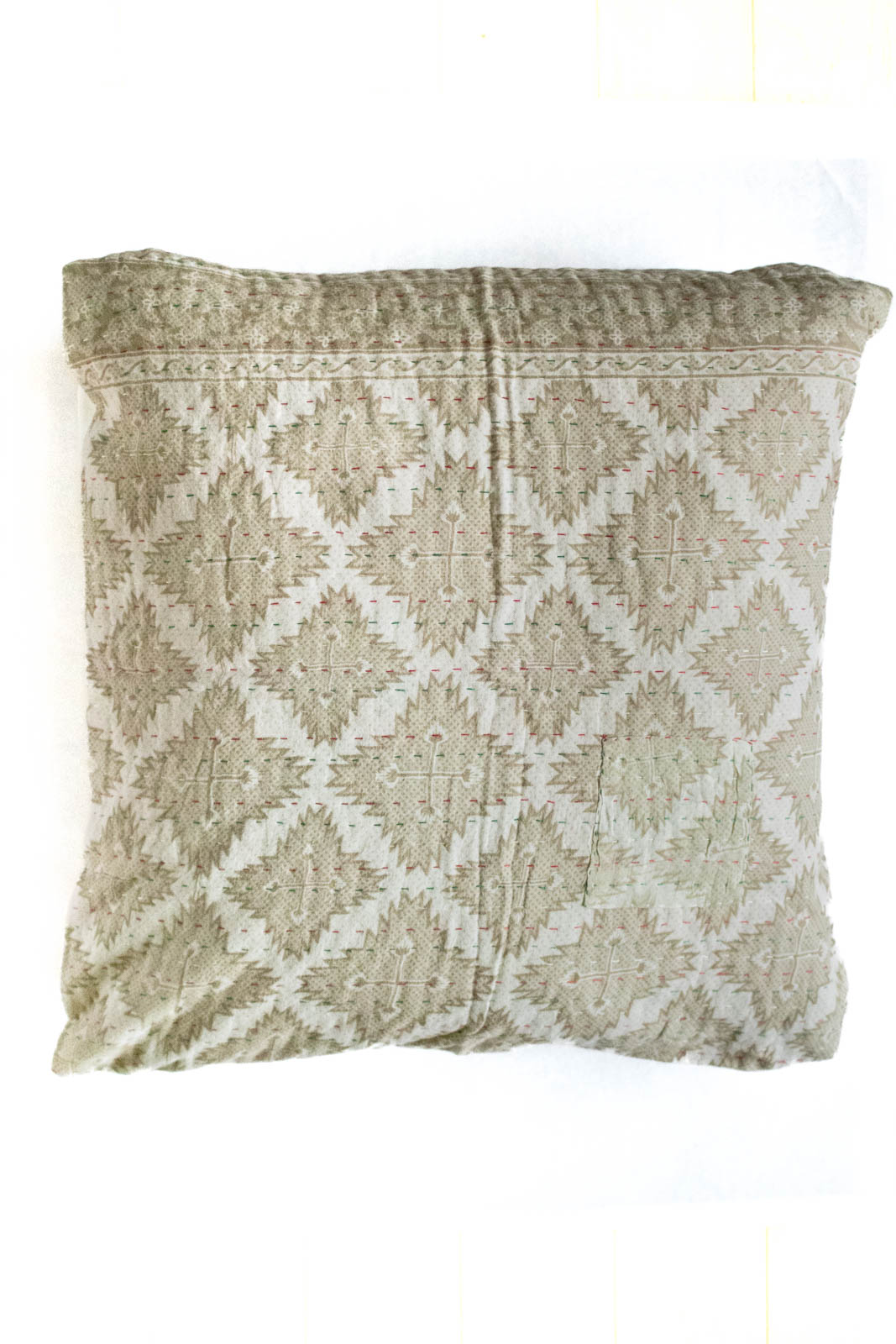 Triumph no. 1 Kantha Pillow Cover