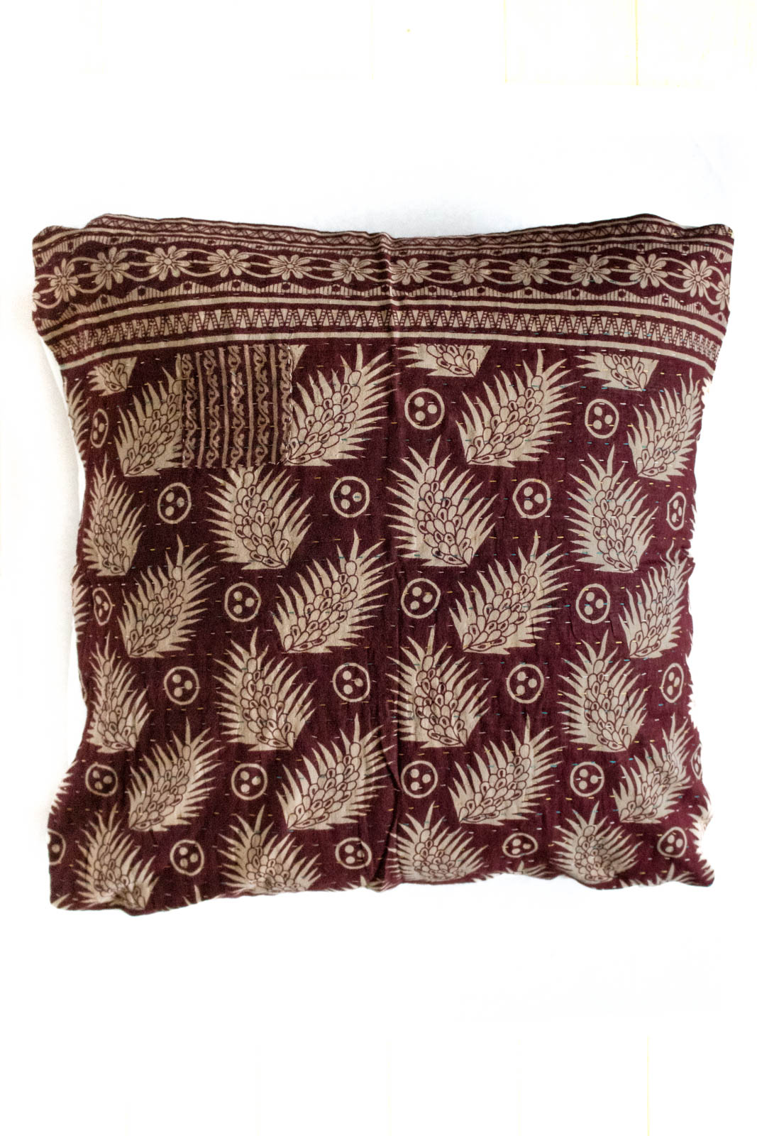 Triumph no. 8 Kantha Pillow Cover