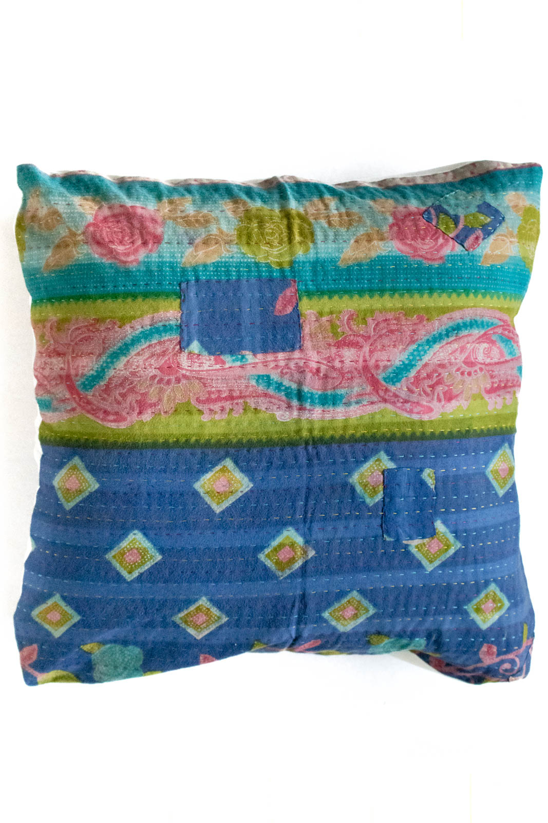 Unique no. 6 Kantha Pillow Cover