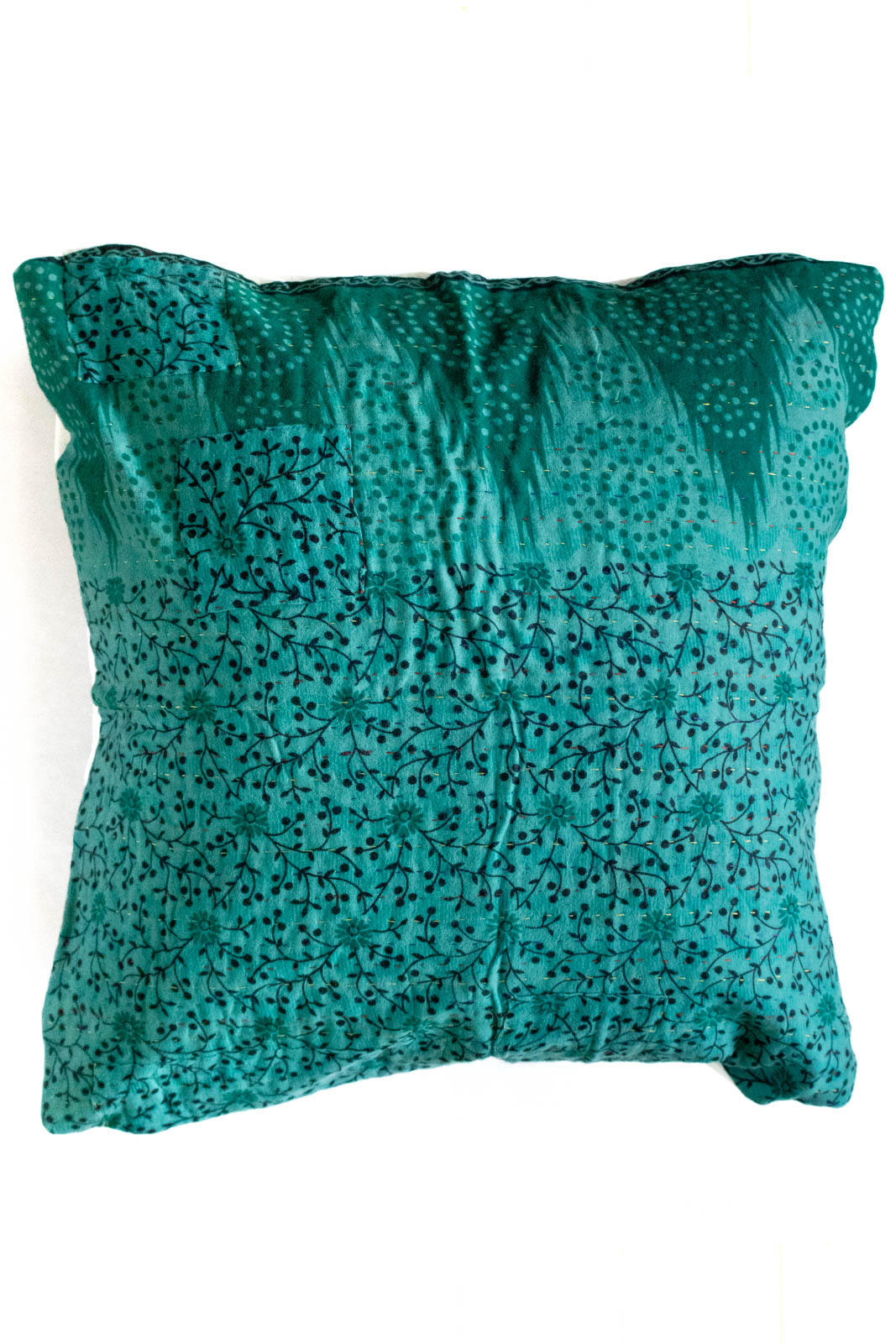 Colorful no. 1 Kantha Pillow Cover