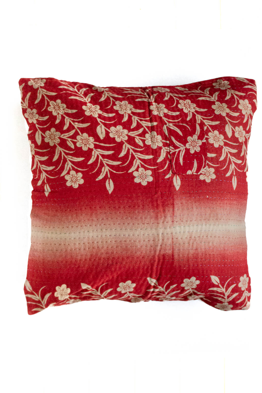 Colorful no. 3 Kantha Pillow Cover