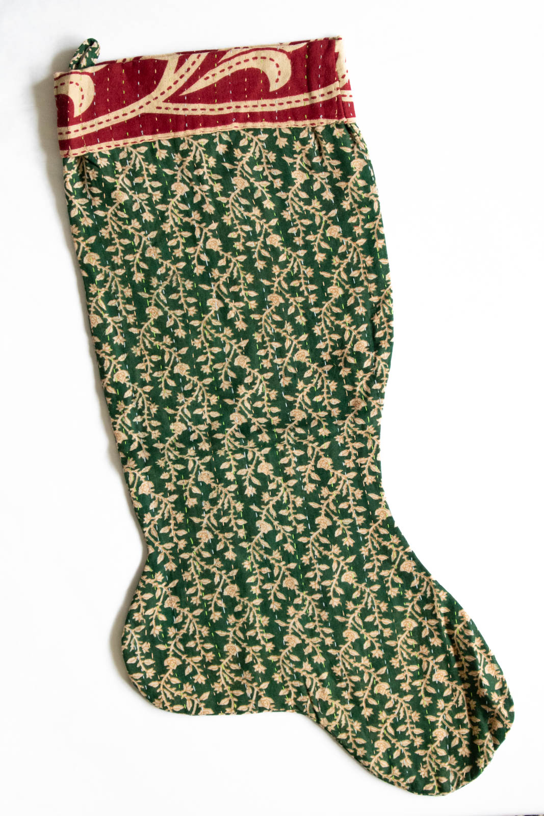 dignify Kantha Christmas Stocking