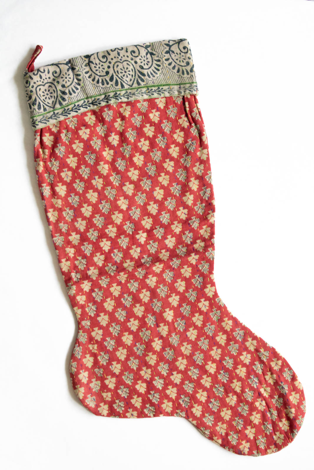 dignify Kantha Christmas Stocking