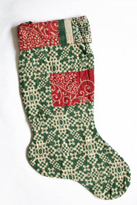 dignify Kantha Christmas Stocking