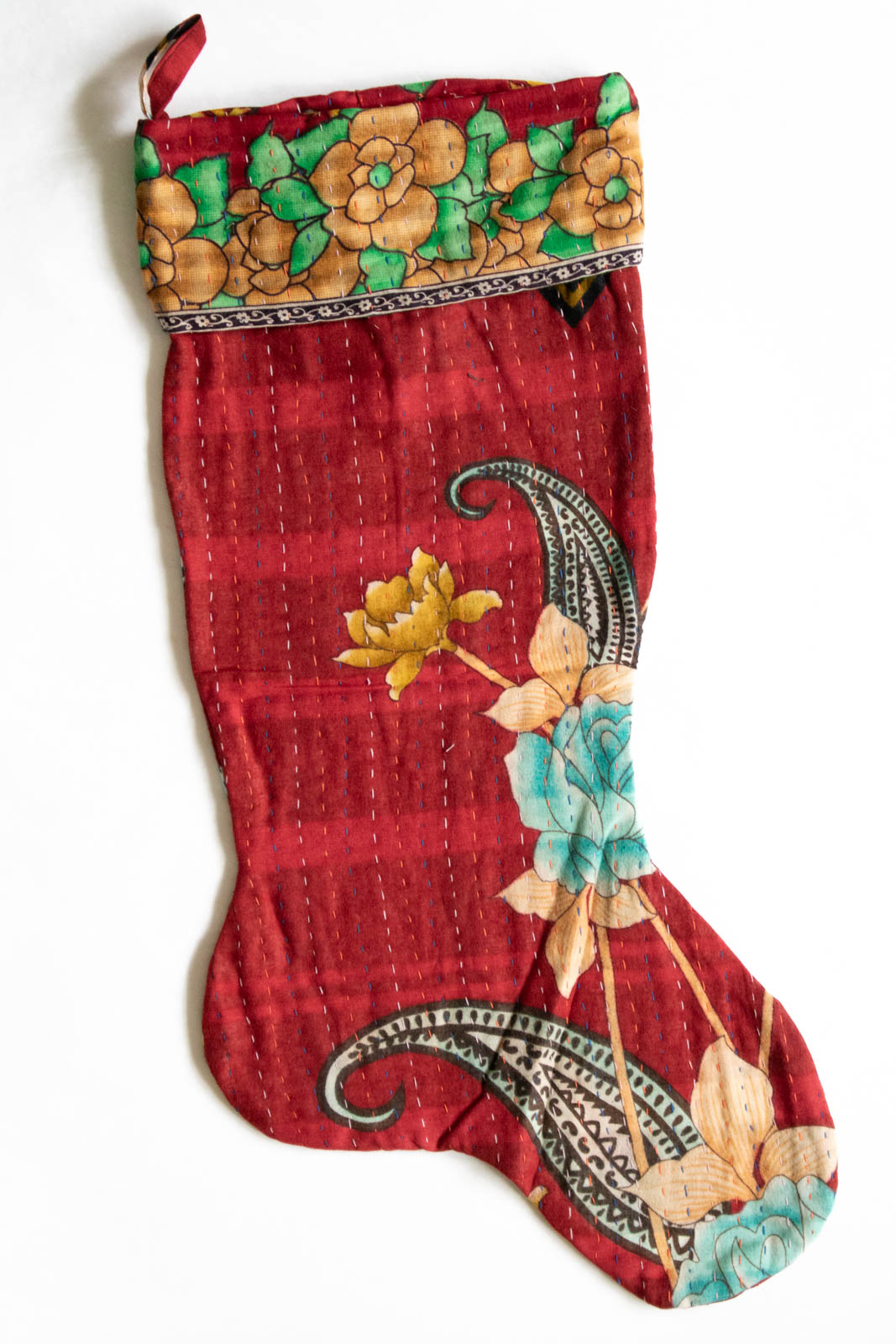 dignify Kantha Christmas Stocking