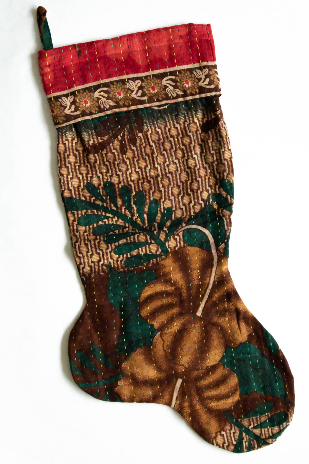 dignify Kantha Christmas Stocking