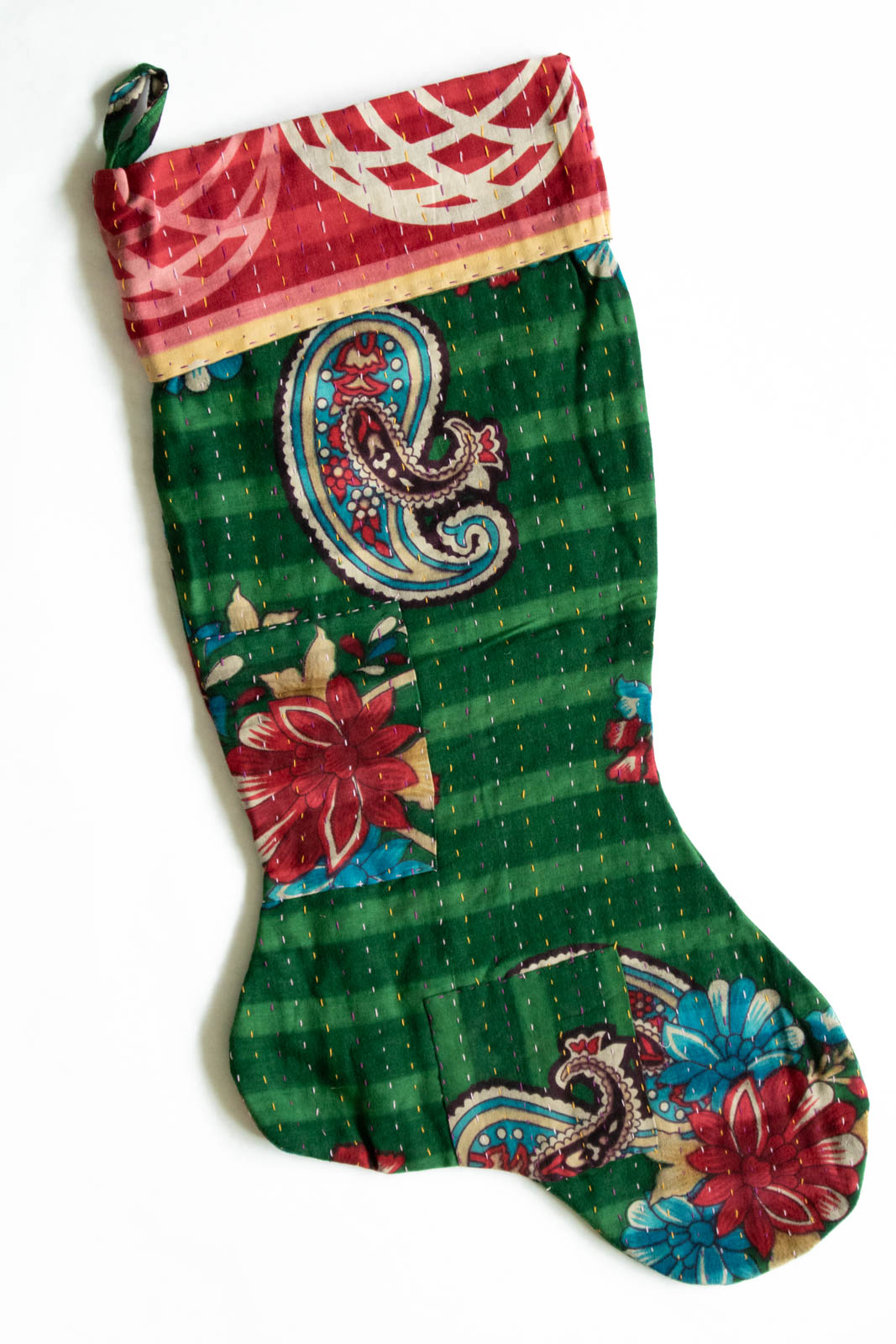 dignify Kantha Christmas Stocking