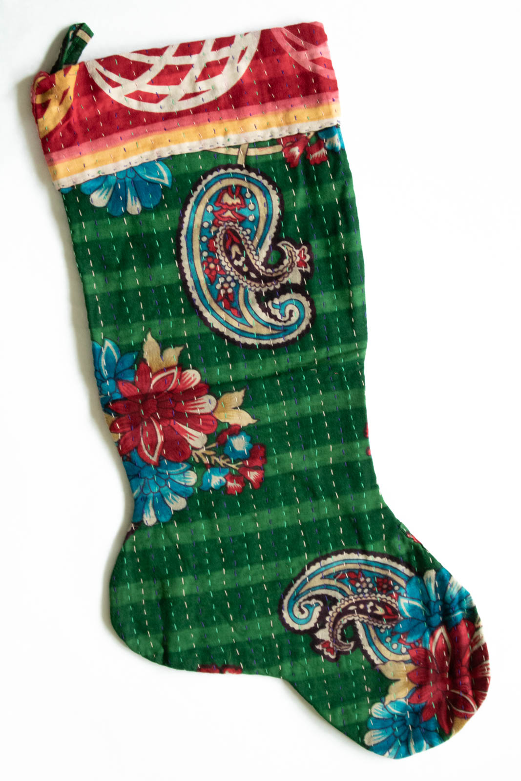 dignify Kantha Christmas Stocking