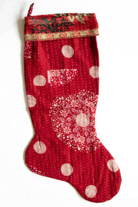 dignify Kantha Christmas Stocking