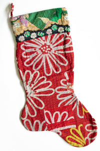 dignify Kantha Christmas Stocking