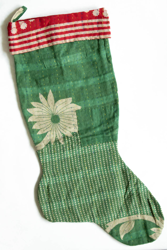 dignify Kantha Christmas Stocking