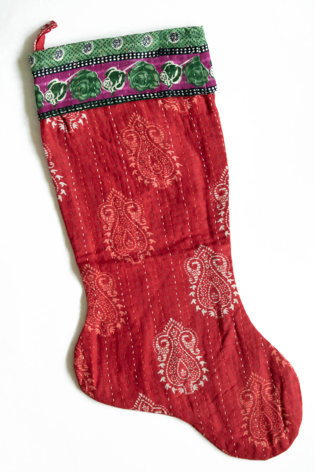 dignify Kantha Christmas Stocking