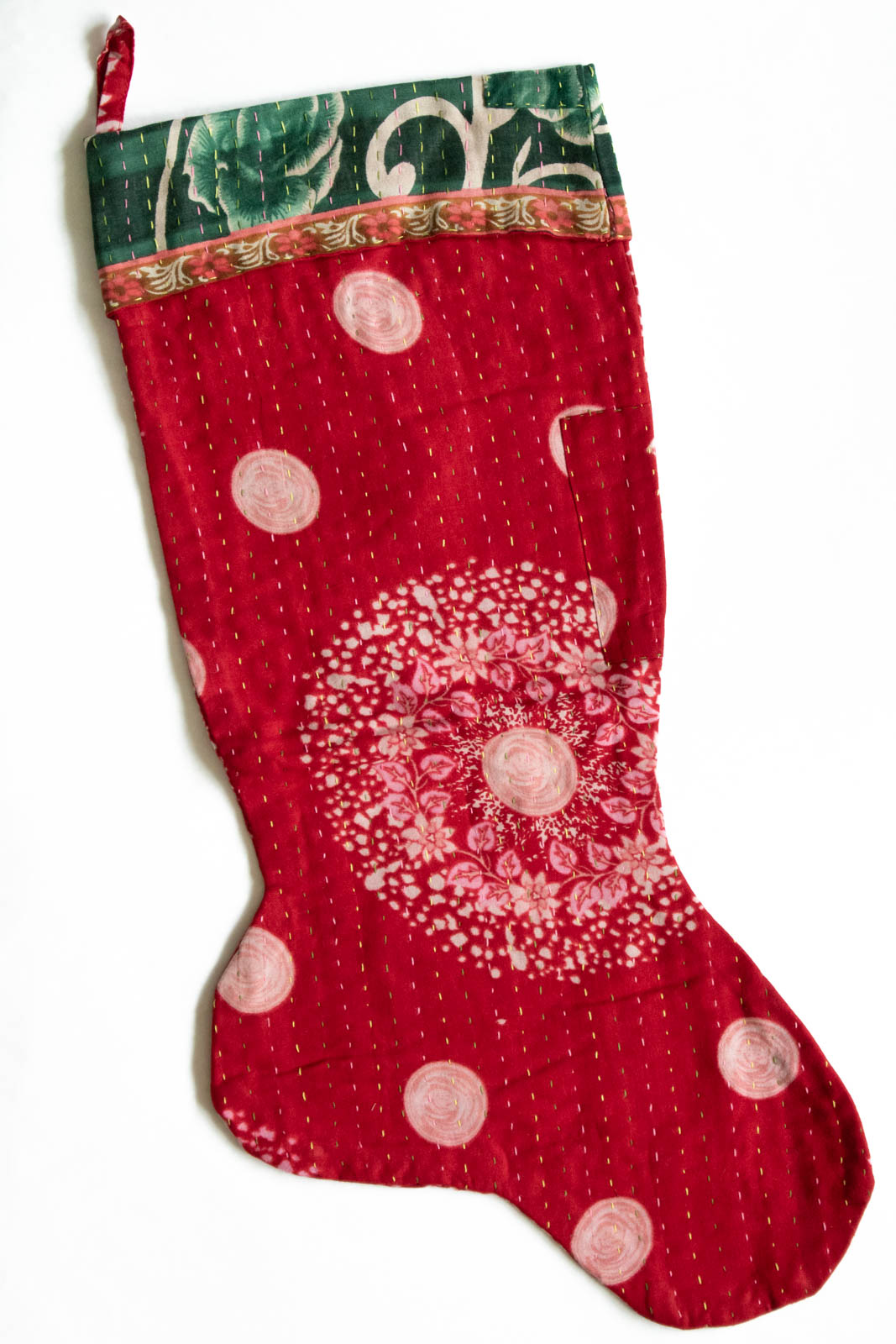 dignify Kantha Christmas Stocking