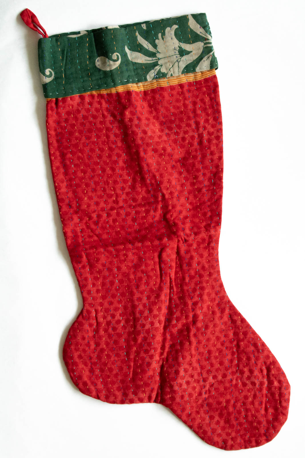 dignify Kantha Christmas Stocking